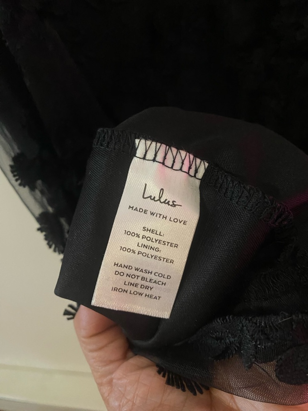 Lulus Quite Perfect Party Cocktail Black Lace embroidered strapless Midi Dress - Picture 12 of 12